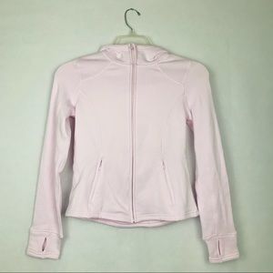 Girl’s 90 Degree Reflex Pink Pullover Yoga Hoodie L 12